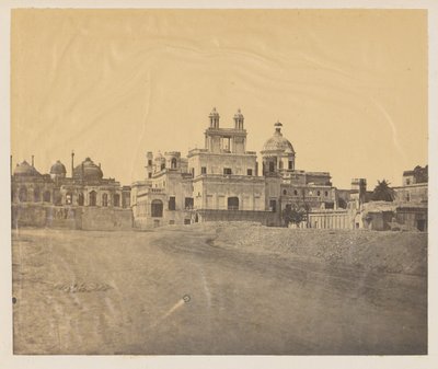 [1857年の蜂起後の宮殿］ 作： Robert C. Tytler