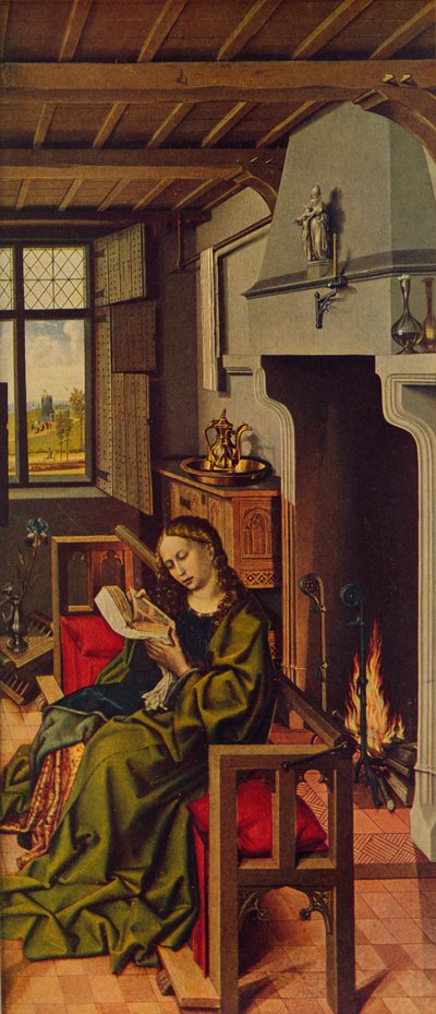 アラデアルターピースサンタバーバラ、1438年、c1934 作： Robert Campin