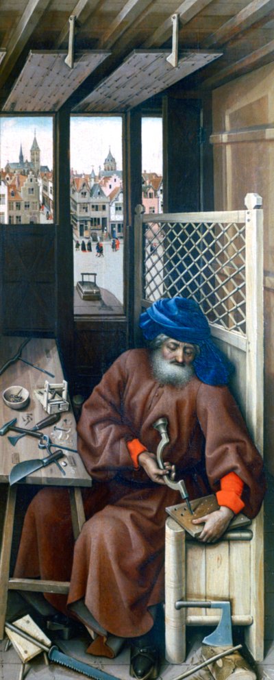 セントジョセフ、c1425 作： Robert Campin