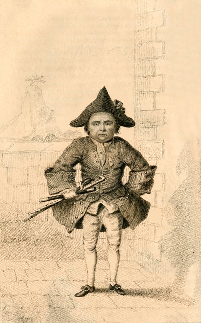 Chevalier Desseasau、彼の虚栄心のために注目に値する、1821年。 作： Robert Cooper