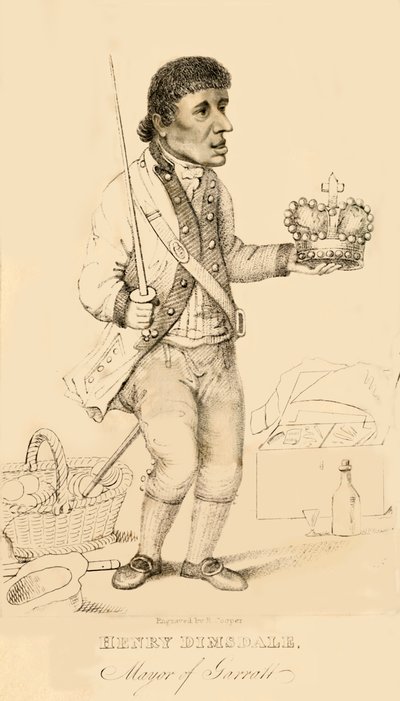 ヘンリーディムスデール、ガラット市長、1821年。 作： Robert Cooper