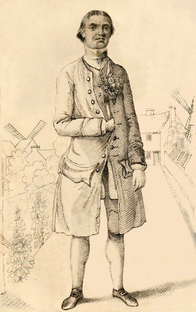 Thomas Wood、The Abstemious Miller、1821年。 作： Robert Cooper