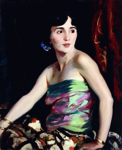 イソリーナマルドナド-スペインダンサー、1921年 作： Robert Cozad Henri