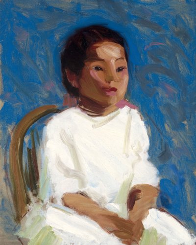 茂木、夏、1914 作： Robert Cozad Henri