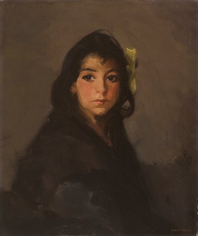 ジプシーガール、1912 作： Robert Cozad Henri