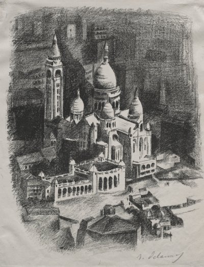 Allo Paris: 予約する口絵 作： Robert Delaunay