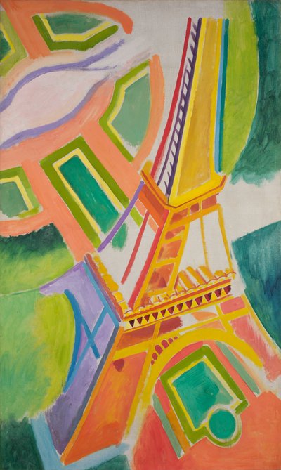 エッフェル塔 作： Robert Delaunay