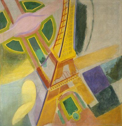エッフェル塔 作： Robert Delaunay