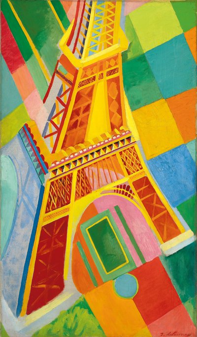 エッフェル塔 作： Robert Delaunay