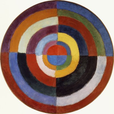 最初のディスク 作： Robert Delaunay