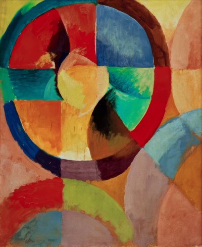 サーキュラー・フォームズ、サン・ナンバー1 作： Robert Delaunay