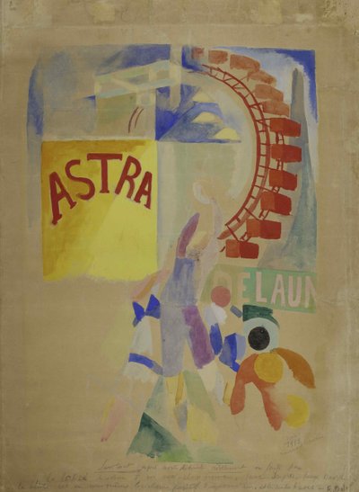 カーディフチーム、1912-1913。 作： Robert Delaunay