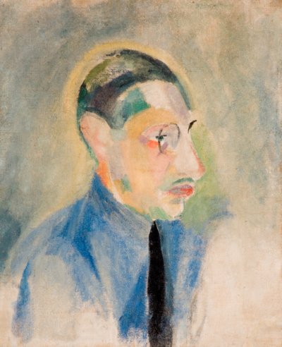 イゴール・ストラヴィンスキーの肖像 作： Robert Delaunay
