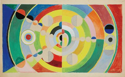 レリーフディスク 作： Robert Delaunay
