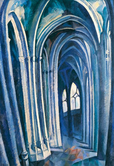 サン セヴラン #1 作： Robert Delaunay