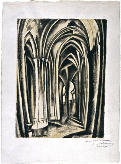 サン・セヴラン 作： Robert Delaunay