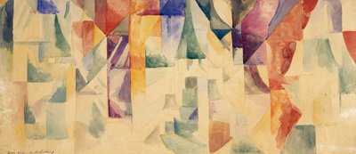 同時ウィンドウ 作： Robert Delaunay