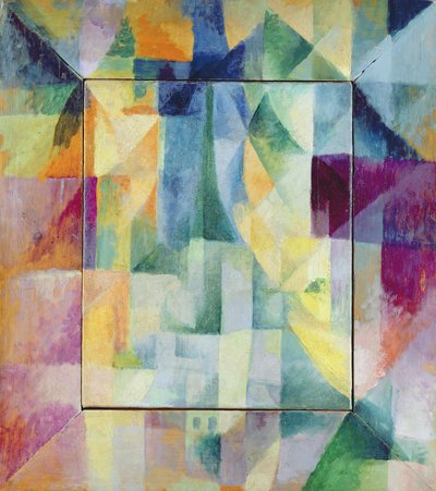 都市の同時ウィンドウ 作： Robert Delaunay
