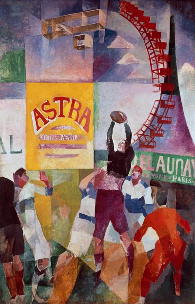 カーディフチーム 作： Robert Delaunay
