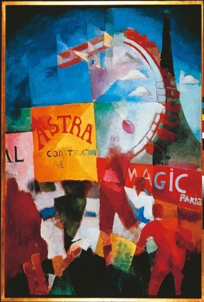 カーディフチーム 作： Robert Delaunay