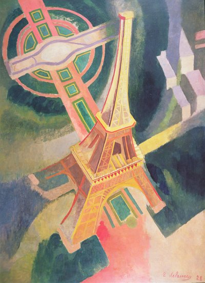 エッフェル塔 作： Robert Delaunay