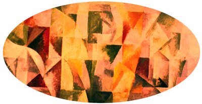 帽子、1912 作： Robert Delaunay