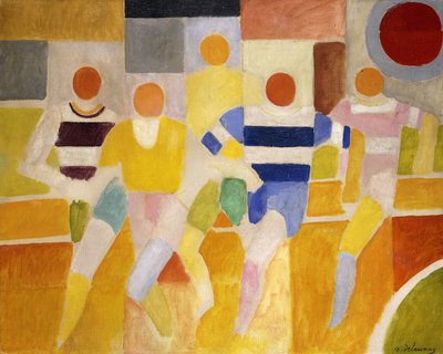 ランナーズ 作： Robert Delaunay