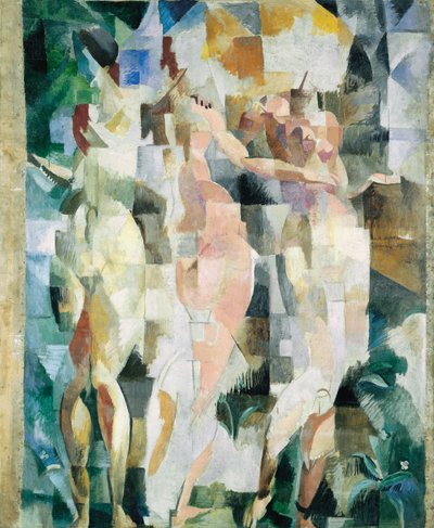 三美神; レ トロワ グレイス 作： Robert Delaunay