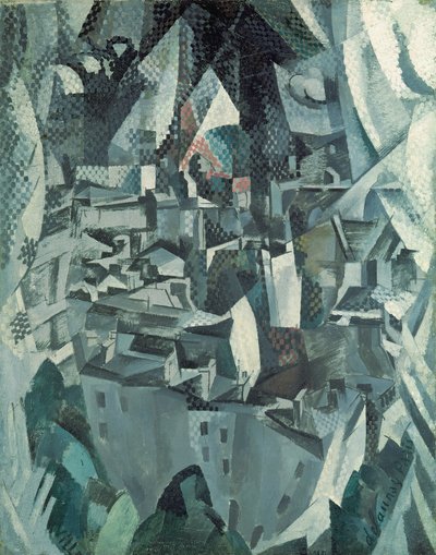 ザ・タウン No.2 作： Robert Delaunay