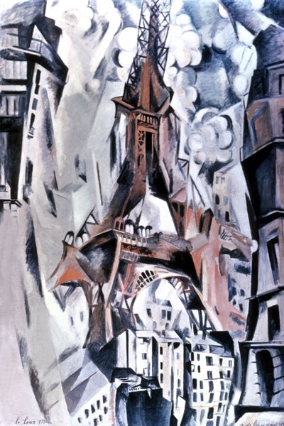 エッフェル塔 作： Robert Delaunay