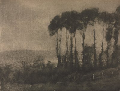 カメラワーク：Toucques Valley、1906。 作： Robert Demachy
