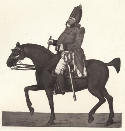 オールドイングランドの概観ウェールズ第41連隊、1770〜1810、1909 作： Robert Dighton