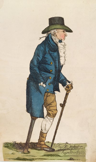ブルック・ワトソン、1803（印刷） 作： Robert Dighton