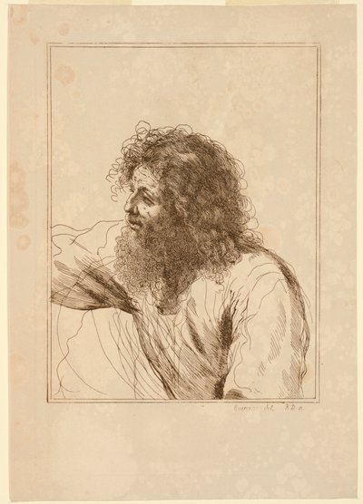 老人の頭 作： Robert Dighton