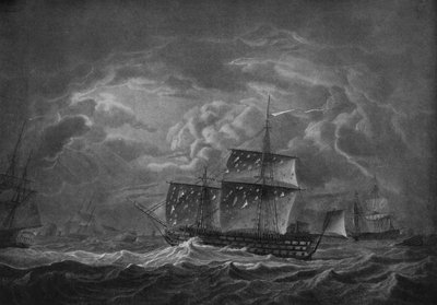 トラファルガーの戦いの後、c1806 作： Robert Dodd