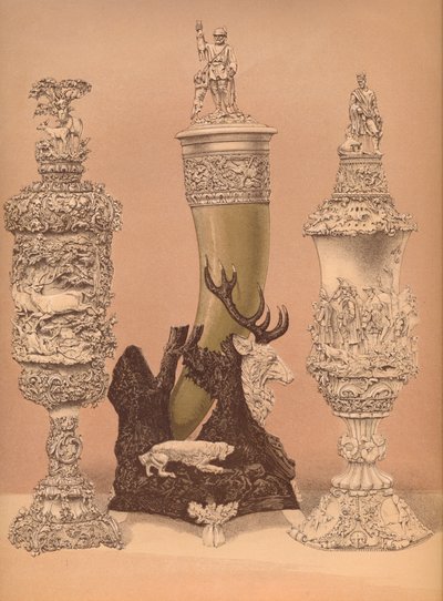 アイボリーの彫刻、1893年。 作： Robert Dudley