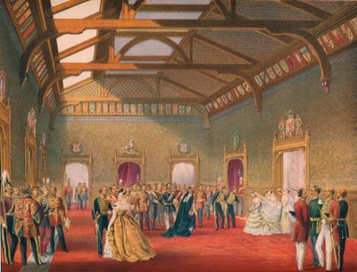 花嫁の行列のマーシャリング、1863年。 作： Robert Dudley