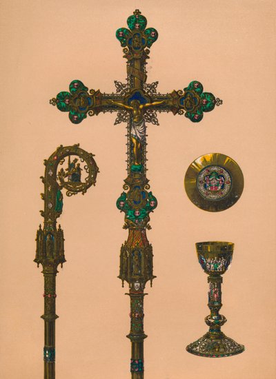 EC Trioullier、パリ、1893年の教会の使用のためのオブジェクト。 作： Robert Dudley