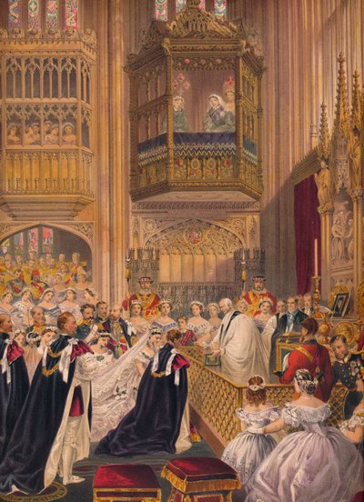 結婚、1863年。 作： Robert Dudley