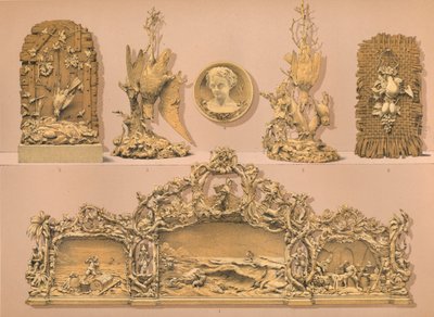 木彫り、1893。 作： Robert Dudley