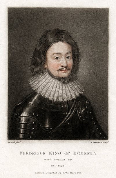 フレデリックV 1596-1632冬の王、1812 作： Robert Dunkarton