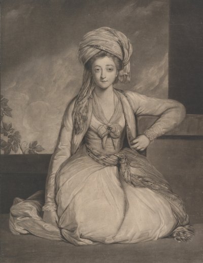 メアリー・ホーネック、1778 年 2 月 1 日。 作： Robert Dunkarton