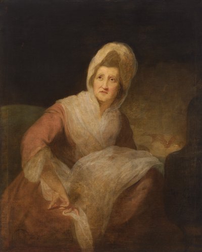 ペイシェンス・ラヴェル・ライト、c。 1782年。 作： Robert Edge Pine