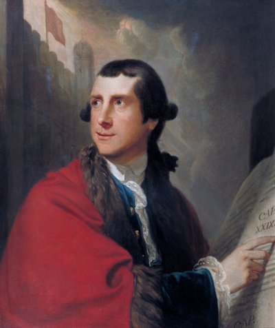 「市会議員オリバーの肖像」、1771 年。 作： Robert Edge Pine