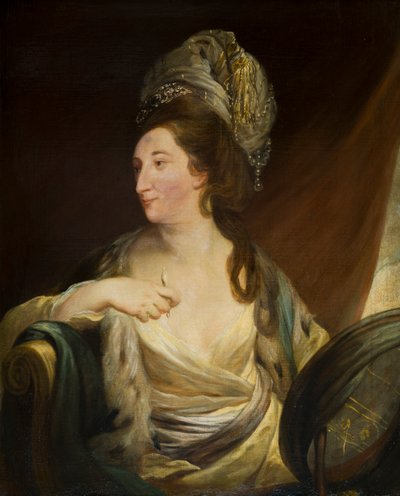 エリザベス・シンプソンの肖像、レディ・ブリッジマン（1735-1806）、1750-88年頃（キャンバスに油彩） 作： Robert Edge Pine