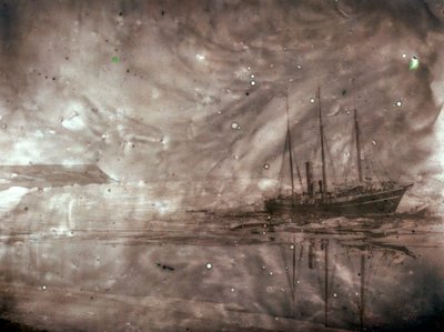 SSルーズベルト、1905年に進水したアメリカの蒸気船で、ロバート・ピアリーの極地探検のために建造された。 作： Robert Edwin Peary