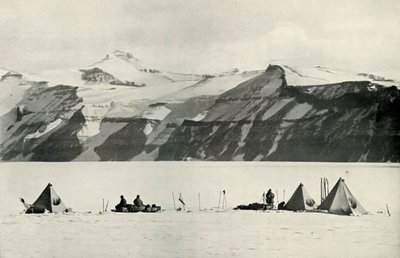 1913年12月20日、1913年、1913年の野営地キャンプ 作： Robert Falcon Scott