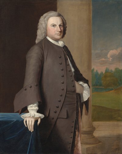 サイモン・ピーズ、c。 1749年。 作： Robert Feke
