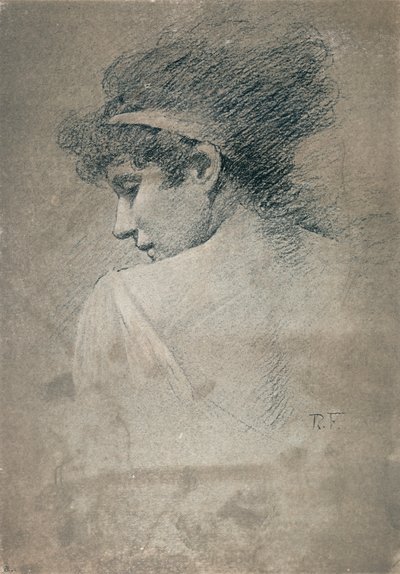 女性研究、c1895、1897 作： Robert Fowler