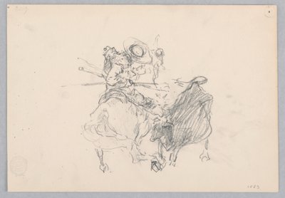 闘牛、スペイン 作： Robert Frederick Blum